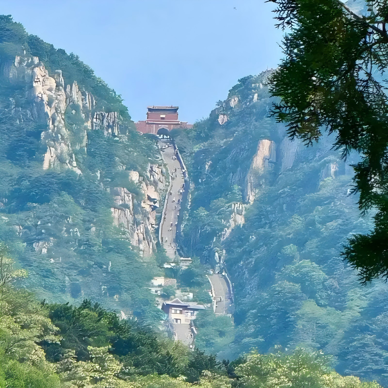 泰安美景品牌酒店住宿+泰山风景区成人票