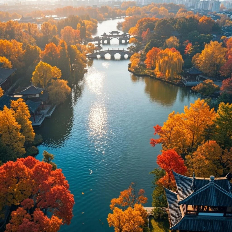 【轻奢游】扬州希尔顿逸林酒店3天2晚+含双早+ 含瘦西湖+个园+大明寺+大运河博物馆门票