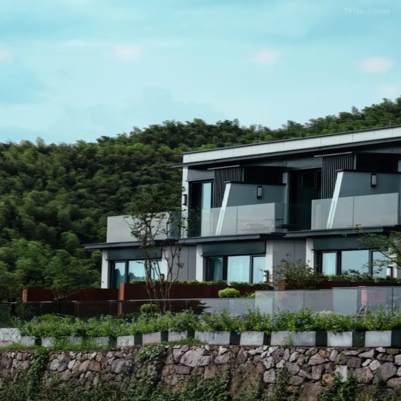 安吉离城度假村1-2晚+早餐+围炉煮茶+垂diao+露天电影+观景露台等