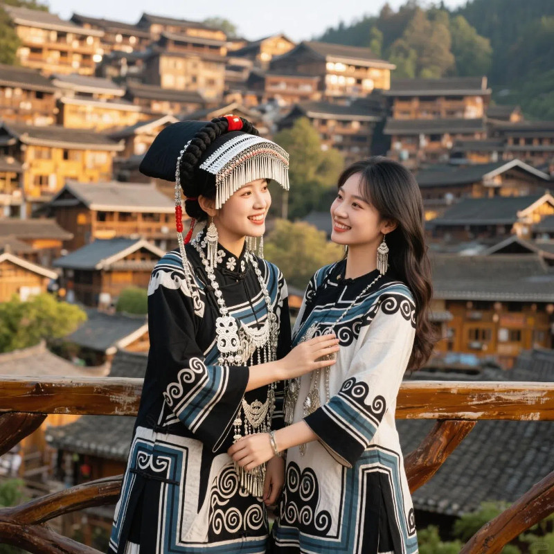 贵阳10天9晚专车自由行黄果树瀑布大小七孔千户苗寨万峰林织金洞 - 定制游预订