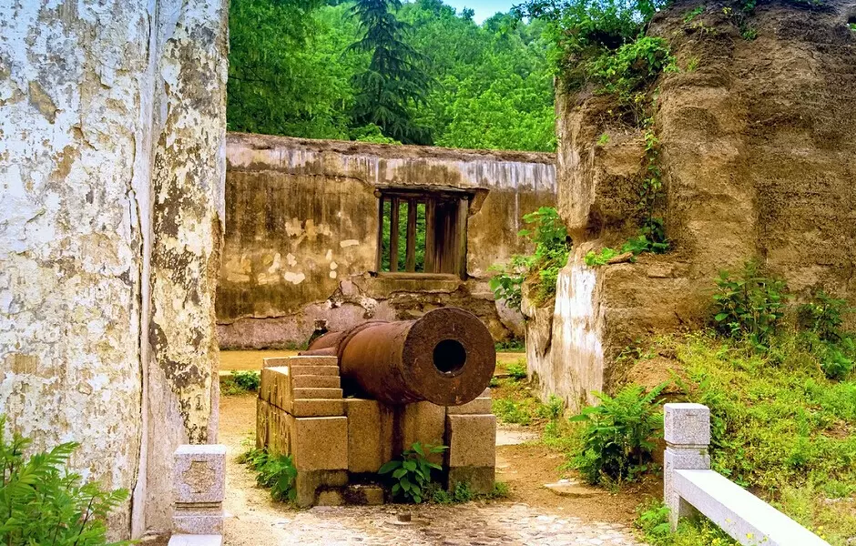 黄山炮台图片