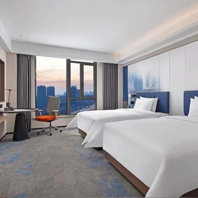 南京希尔顿欢朋夫子庙店高级房1晚+双人秦淮河画舫夜游船票+双人美龄宫+双早