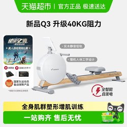 Merrick Rowing Machine for Home Use, Intelligent Magnetic Control, Silent Shoulder Training, Body Shaping Fitness Equipment, Self-Generating Rowing Machine Q3