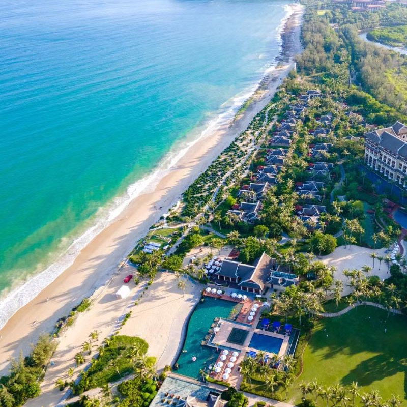 金茂三亚亚龙湾丽卡尔顿+玩乐+礼遇酒店2-3晚亚龙湾套餐亲子旅拍