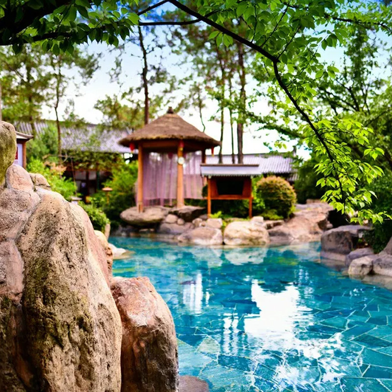 武义唐风温泉度假村1晚+双人唐风温泉+双早