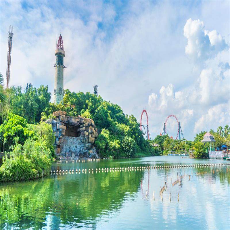 【家庭套票】珠海海泉湾帆酒店2天1晚含海洋温泉神秘岛乐园梦幻剧场票等