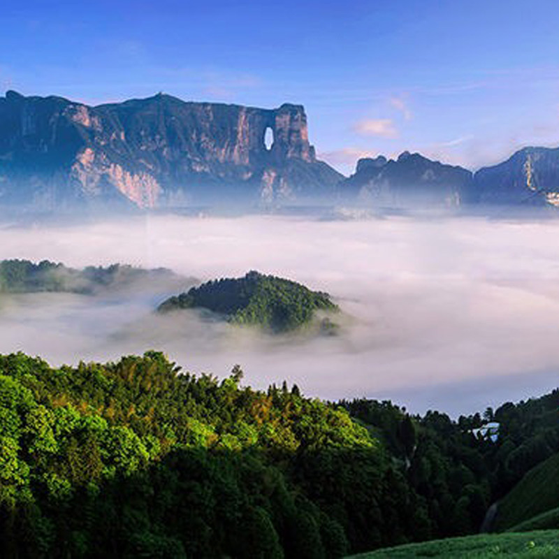 张家界希尔顿惠庭酒店+2人天门山国家森林公园