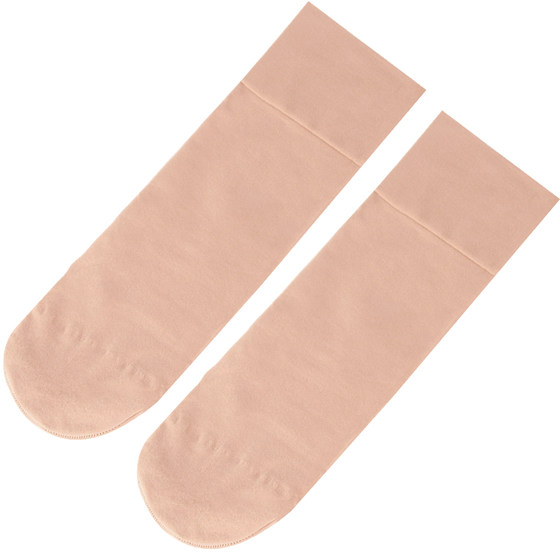 Langsha stockings female spring and autumn thick socks, wear -resistant anti -hook meat color socks