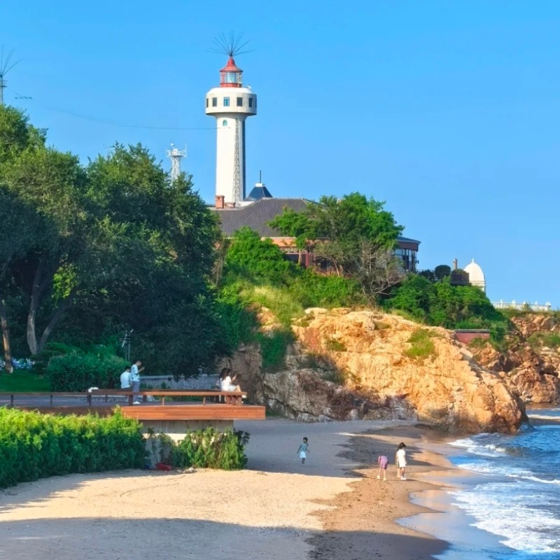 【乐享】秦皇岛黄金海岸龙华园海景酒店杠上开花海景大床房两天一晚+鸽子窝公园