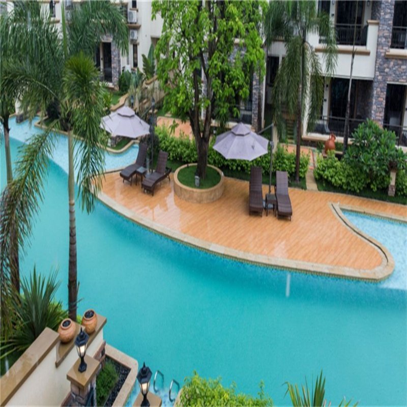 云浮新兴悦天下温泉酒店2天1晚自助早餐无限次公共温泉玩威尼斯泳道