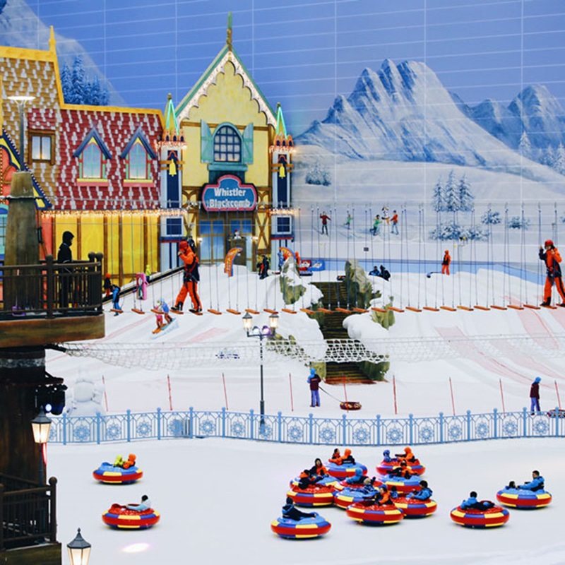 广州融创花间堂·悦雪可选热雪奇迹娱雪滑雪/融创乐园/融创水世界