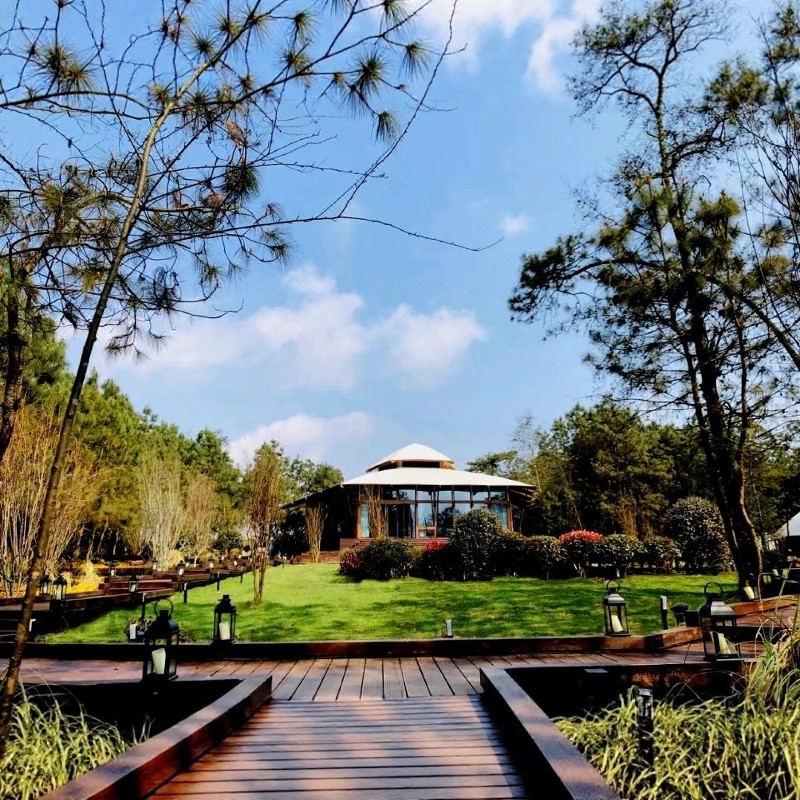 【逃离喧嚣,奢享乌托邦,泡温泉】3天2晚贵州兴义云屯星空野奢酒店|多景点自由搭配