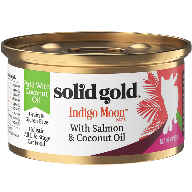 SolidGold素力高进口椰子油鸡肉金枪鱼主食猫罐头湿粮85g*24罐