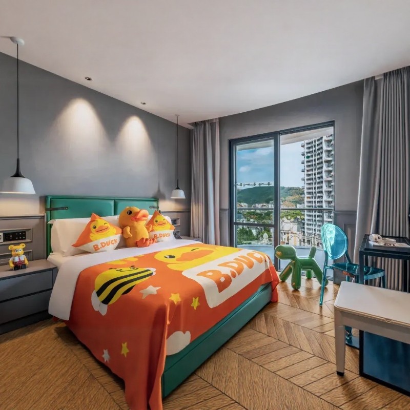 【畅享】亲子游!西双版纳悦莲庄菠萝度假酒店江景露台泡池亲子双卧套房3天2晚+曼听御