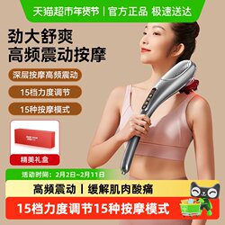 Oaks Handheld Massage Stick, Acupoint Meridian Electric Hammer, Shoulder, Neck and Lumbar Spine Vibration, Small Dolphin Massager