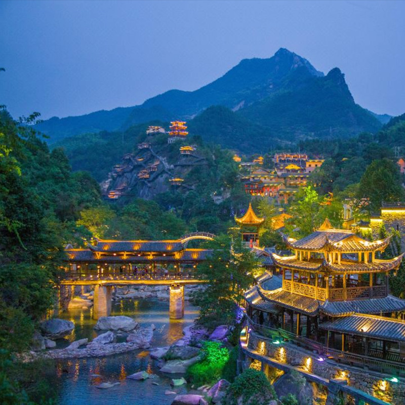 【现实版仙侠世界-望仙谷仙宿多房型可选】+望仙谷门票2份+早餐2份 - 定制游预订