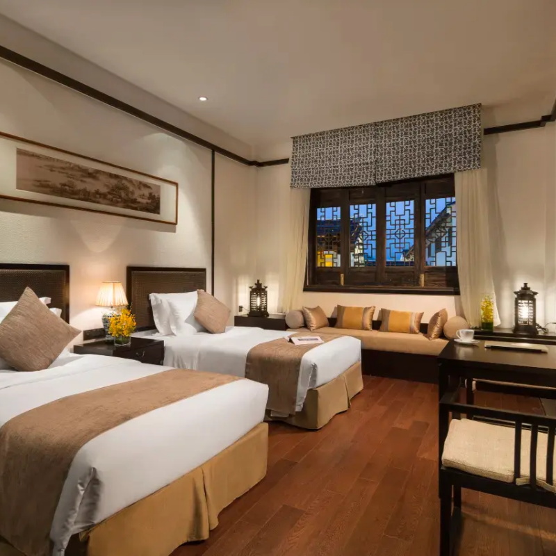 天目湖 | 遇·竹隐居1晚+双人早餐+双人山水园+竹海门票(可选更多套餐)