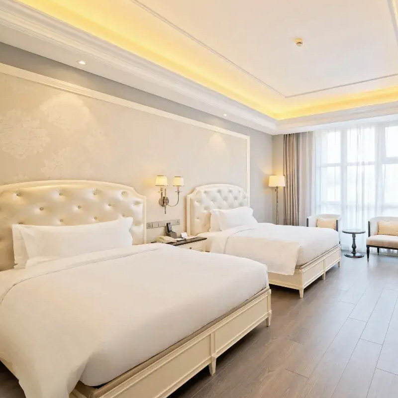 安吉银润锦江城堡酒店(豪华景观双床房)1晚+双人Hello kitty乐园(2日无限次)+双早