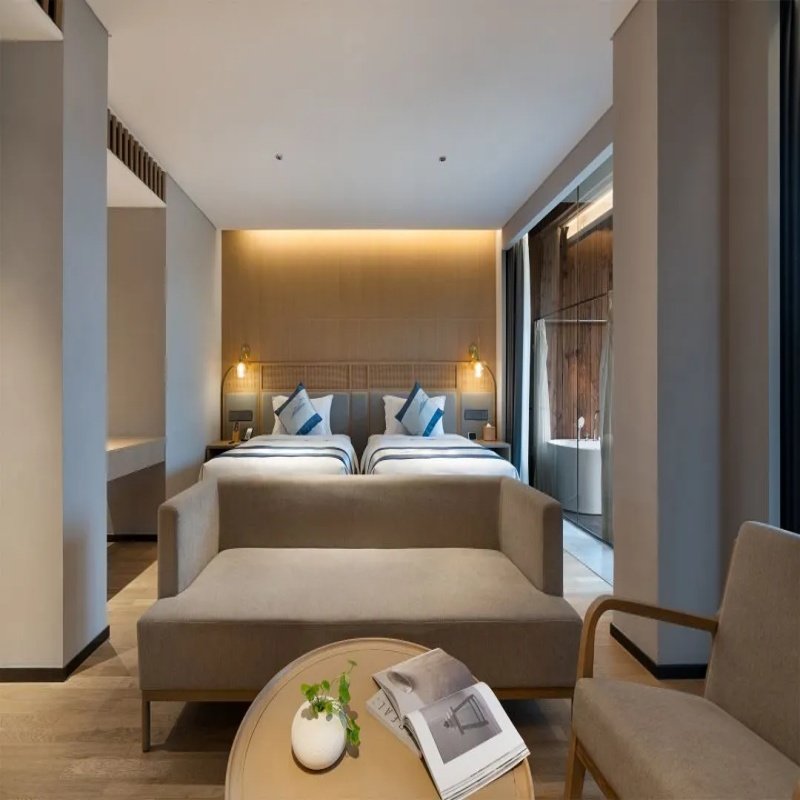 杭州建德乐活岛度假酒店1-2晚+双早+卡丁车/垂diao/射箭/正餐+游玩设施