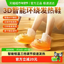 Xilgari Winter Heating Shoes, Foot Warmers, Heated Shoes, Rechargeable, Walkable, Warming Device, Gift