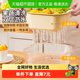 Miaoran vegetable wash basin double drain basket rice sieve household kitchen living room fruit tray thickened water filter vegetable basket fruit basket