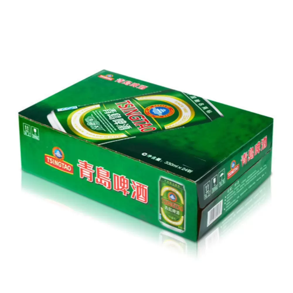 青岛啤酒330ml*24罐/箱