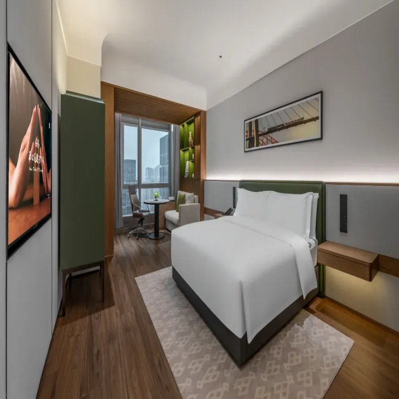 重庆安朴酒店1晚+双早+洪崖洞(周末不加价)