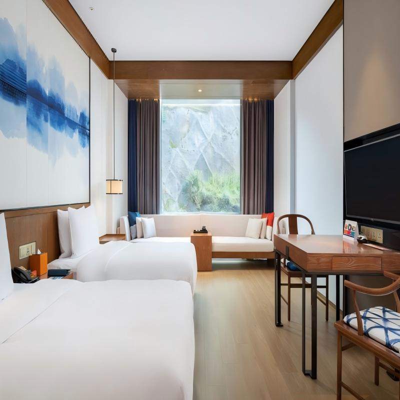 元旦春节假期可定 云南大理自由行2-5日 大理洱海天域英迪格酒店1晚2日 可选其他酒店