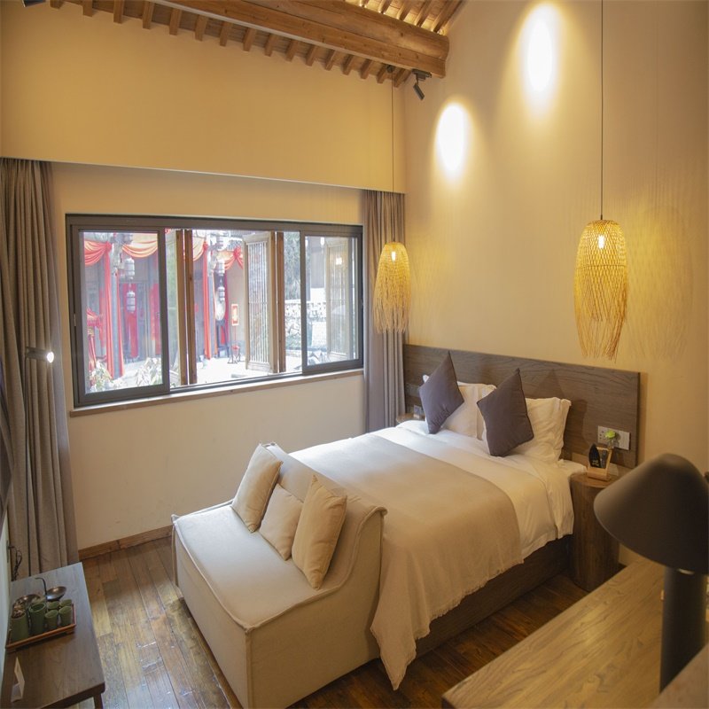 望仙谷【清越/翠微/皓月/云光一间一晚】/【皓月/翠微3天2晚】+双早+景区大门票2张