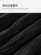 LAGOGO pleated slim skirt for women Lagugu Valley 2025 summer new elastic high-waist temperament black skirt
