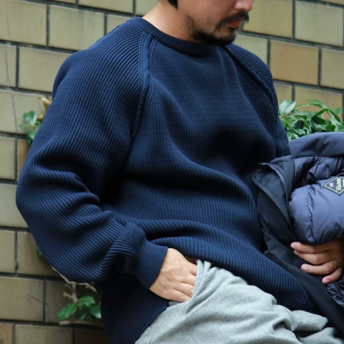 Wtaps Medieval / Sweater / Acrylic Black WTAPS MEDIEVAL SWEATER