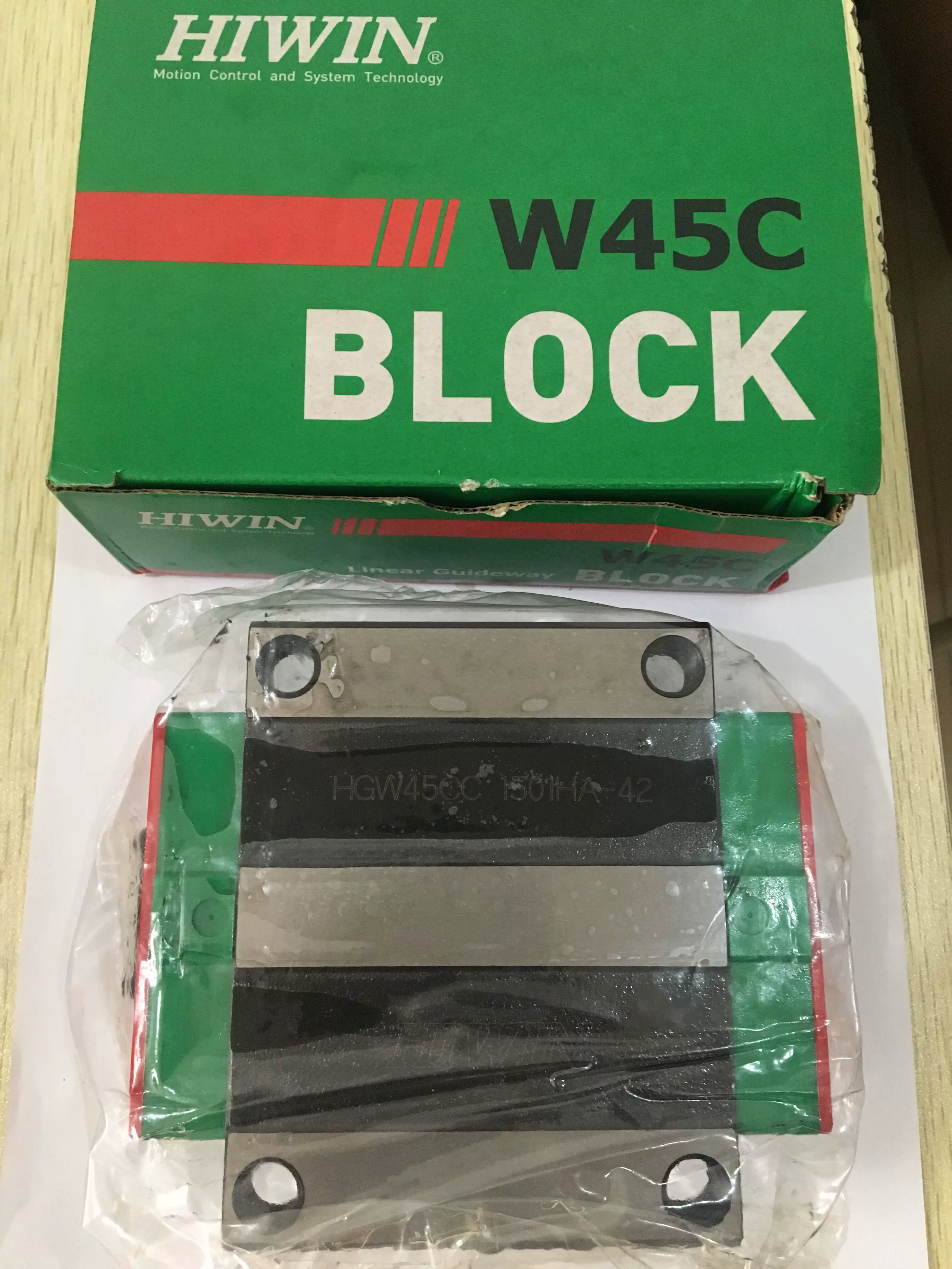HGW35CC Linear Motion Block HIWIN HGW35CC Linear Bearing Block - For ...
