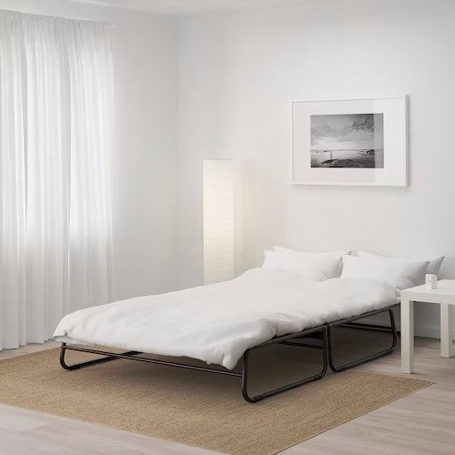 IKEA domestic purchase Hammarn sofa bed double folding fabric sofa bed single including mattress sitting and sleeping