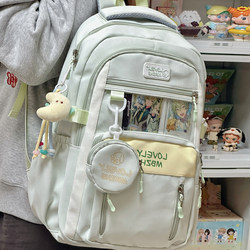 High-Looking Japanese-Style ins Schoolgirl Casual Schoolbag Junior High School Girls High School Students Large-Capacity Computer Backpack