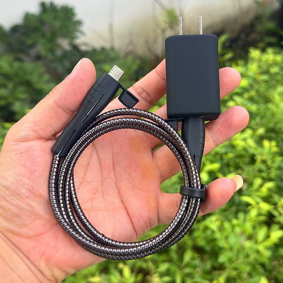 
Huawei Mate80 Pura80 PuraX MateX7 XTS data cable protective cover Bingtang 66W winding rope