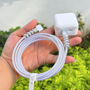 
Apple Notebook Macbook Air M3 M4 Charger Data Cable Protective Cover 35W Power Case Wrap Rope