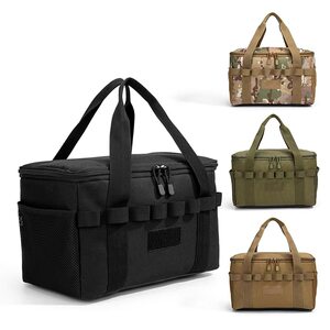 Outdoor portable camping storage bag home medical emergency package tactical training nylon storage package
