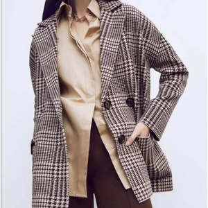 
Boutique British plaid women's loose suit jacket 11.18L85137 spring and autumn casual suit short coat