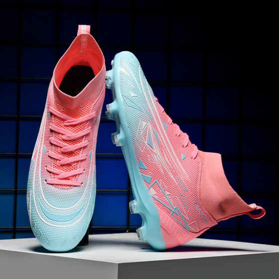 Football shoes for men, Messi Falcon TF broken nails for children, primary and secondary school students, little plum ag long nails for sports training, short nails