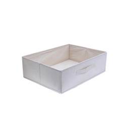 Solid Color Lidless Clothing Storage Box, Wardrobe Compartment Organizer, Drawer Box, Foldable Paper Box, 47 36 15cm