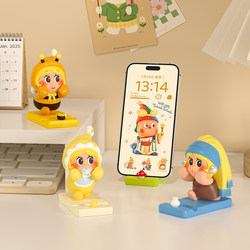 Creative Star Man Mobile Phone Stand Cute Office Desk Emotion Stabilizer Workstation Decoration Ornament Birthday Gift
