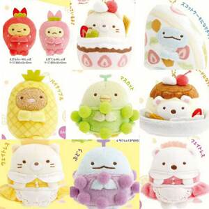 
Spot Japanese sanx corner creature fruit party plush doll pendant