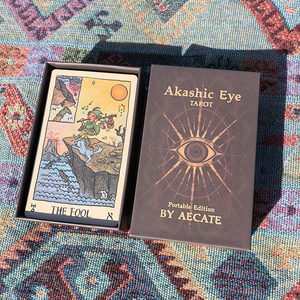 
78 cards of 10+6 Cassie cards, thick embossing, easy to shuffle, embossed version of tarot world box