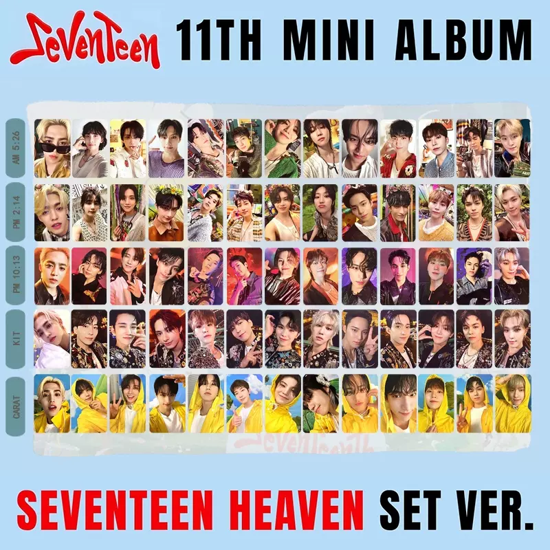 SEVENTEEN Heaven 中華 yzyb トレカ 11枚セット SEVENTEEN Heaven 中華 yzyb トレカ 11枚セット SEVENTEEN 11th