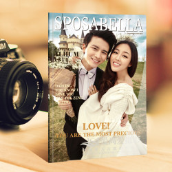 12inch Magazine-Style Photo Album Production, Personalized DIY Digital Photo Book Printing, Photo Album for Couples, Travel, Graduation Commemorative Album
