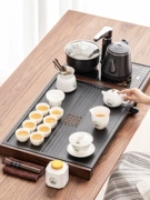Tangfeng khay trà và bộ trà hoàn toàn tự động tất cả trong một 2023 nhà mới nhẹ sang trọng cao cấp bộ trà gấu trúc
