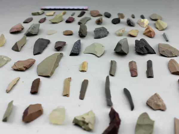 6181史前新旧石器时代打制磨制石器科普教学教具标本石斧石锛考古-Taobao