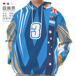 F1 Racing Driver Ricciardo Norris Mclaren Team Uniform Hoodie Sweatshirt for Men and Women Ins Jacket 000A Design Unbounded