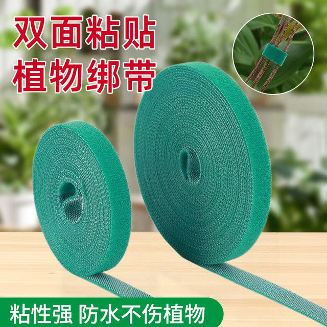 Plant straps, climbing vines, plant-shaped Velcro, double-sided gardening sticky straps, flower fixed tie support ties