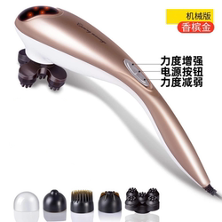 Luyao Massage Stick Multifunctional Dolphin Massager Electric Cervical Spine Waist Shoulder Neck Leg Full Body Massage Back Massager